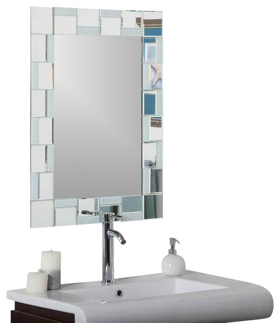 Contemporary Quebec Bathroom Wall Mirror Quebec Bathroom Wall Mirror
