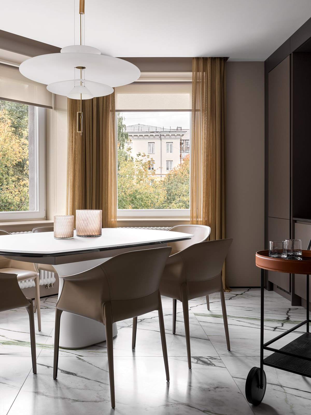 Дизайн квартиры в современном стиле.