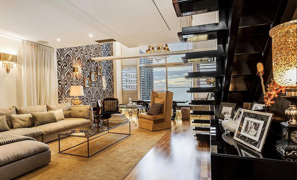 Эксцентричный интерьер