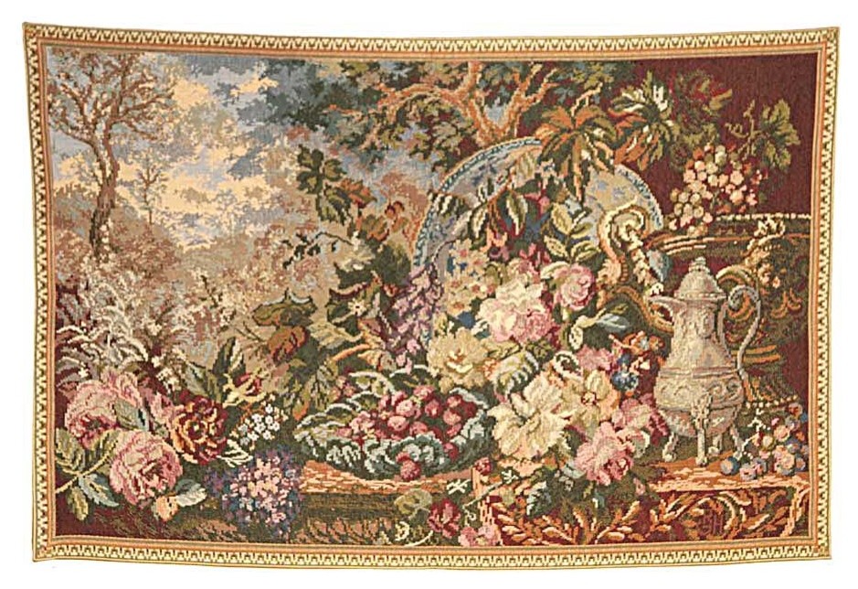 Flor European Wall Art Traditional Tapestries by VirVentures Houzz