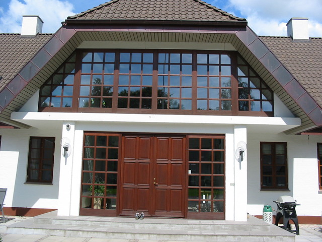 Facader skandinavisch-haeuser