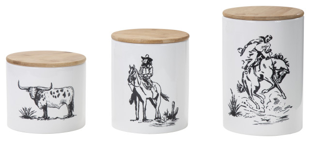 Canisters 3pc Ranch Life Set main image 0