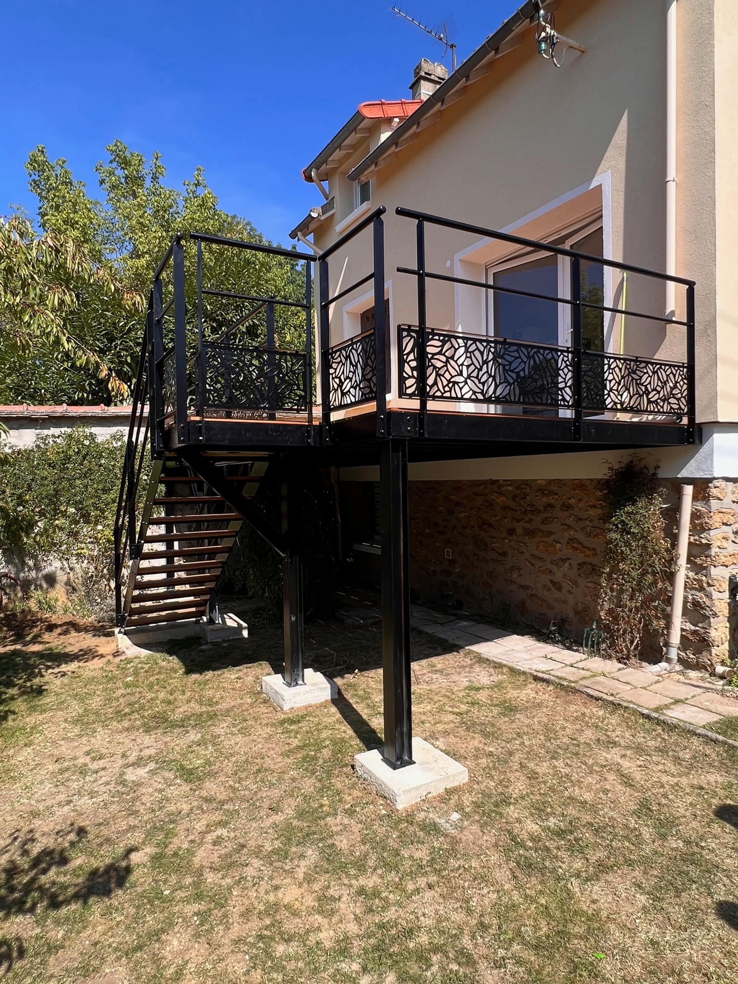 Terrasse surélevée