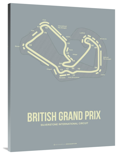 "British Grand Prix 1" Fine Art Print