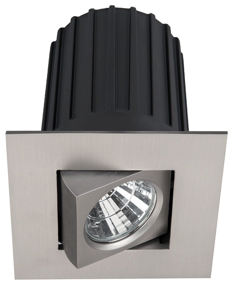 Oculux 3000K 90CRI 45 Degree Beam Spread LED Complete Kit In Brushed