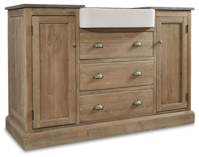 54 Inch Wood Bathroom Vanity