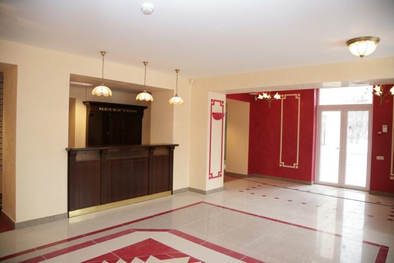 рецепшен гостиницы