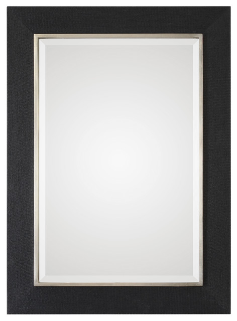 Kaira Textured Black Mirror Transitional Wall Mirrors By Ownax - Uttermost Bellano Aged Black Mirror Kaira Textured Black Mirror Transitional Wall Mirrors By Ownax - Uttermost Bellano Aged Black Mirror