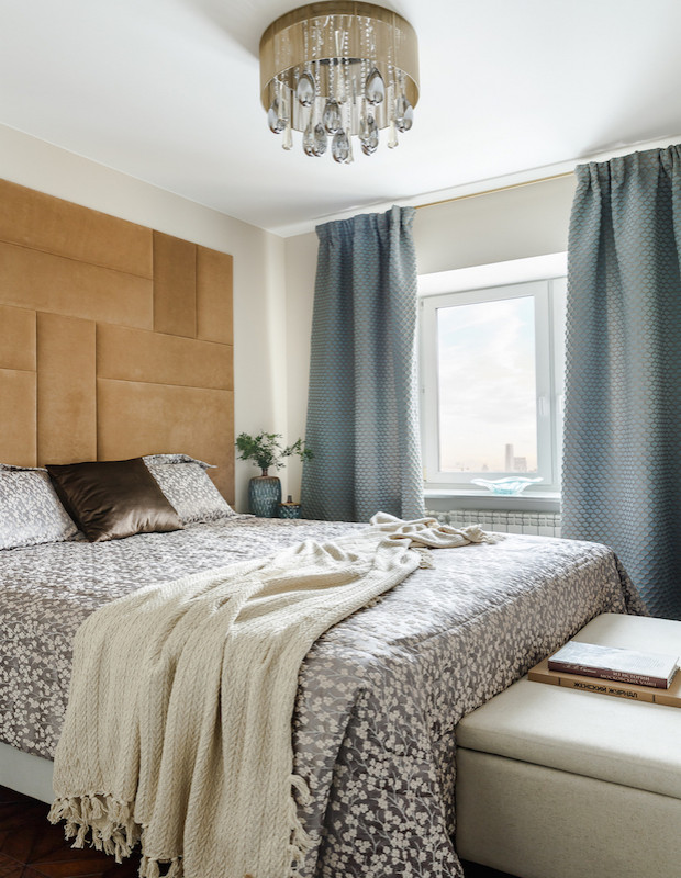 Спальня в стиле городского отеля