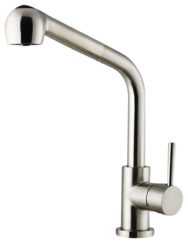 Vigo Pull Out Spray Kitchen Faucet Contemporary Faucets Vigo Pull Out Spray Kitchen Faucet