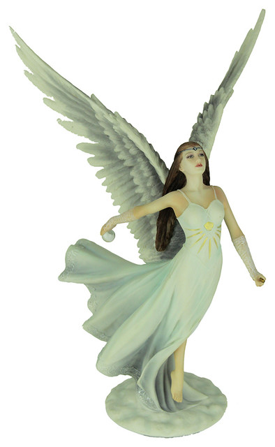Veronese Anne Stokes `Soul Mates` Gothic Female and Dragon Statue