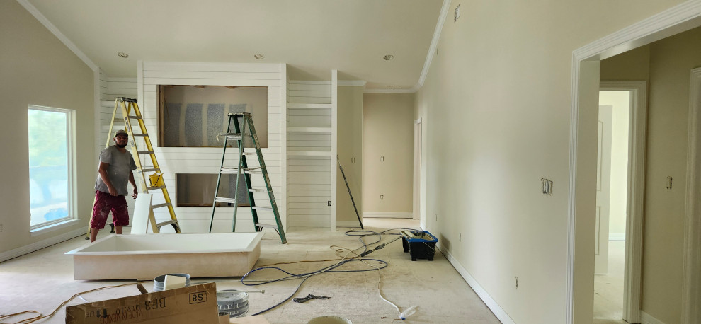 Custom New Home with Small Pier