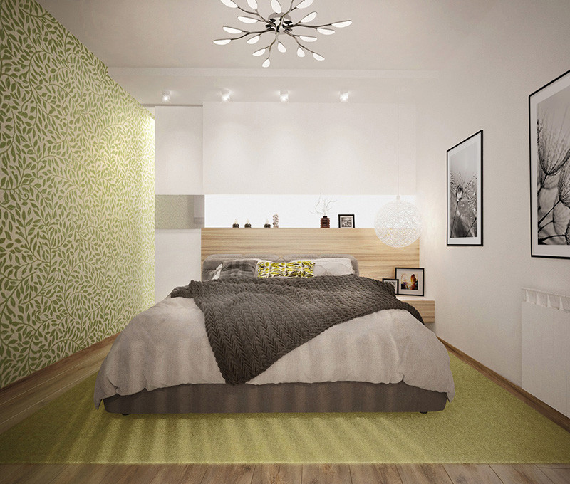 Квартира площадью 97,0 м2 в стиле "Эко"