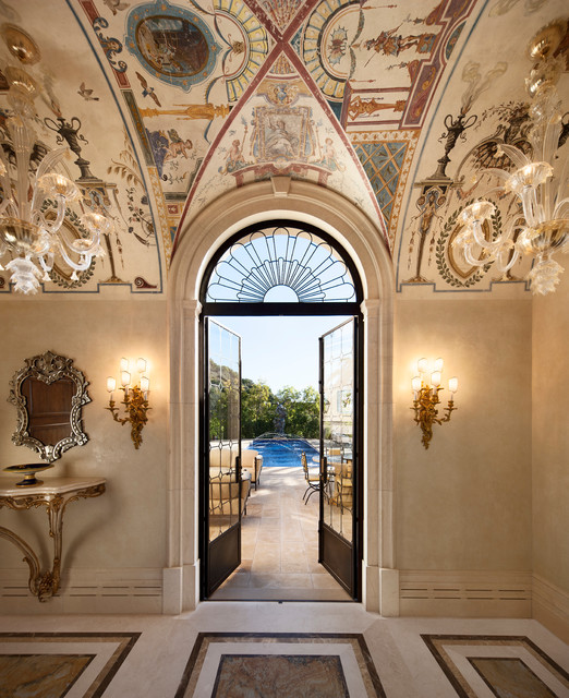 Classic Palladian Villa mediterranean-entry
