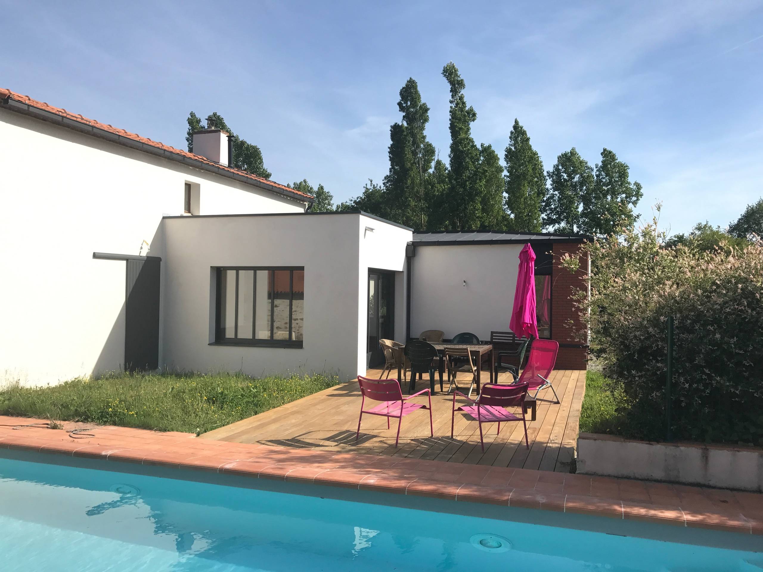 Réorganisation de l’espace et extension d'une maison