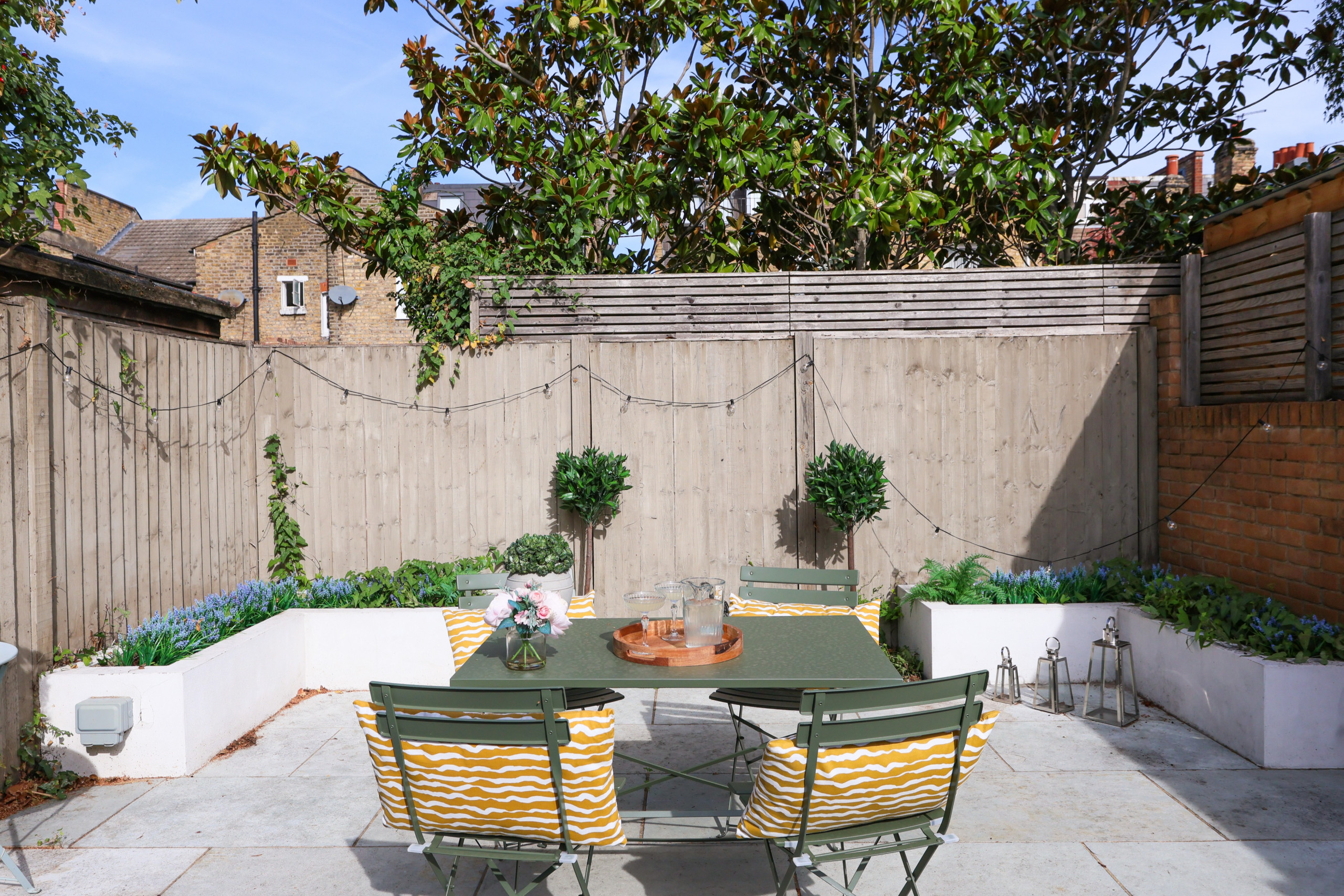 Uplift to Victorian family home in Fulham SW6 - low maintenance courtyard garden