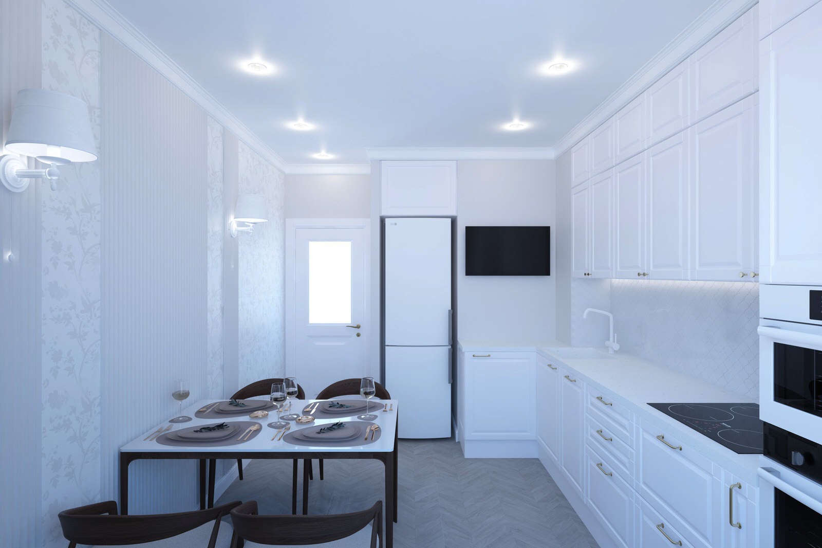 Квартира с питерским характером