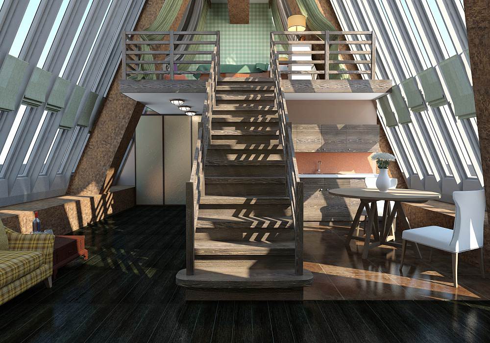 Проект апартаментов на мосту Багратион.