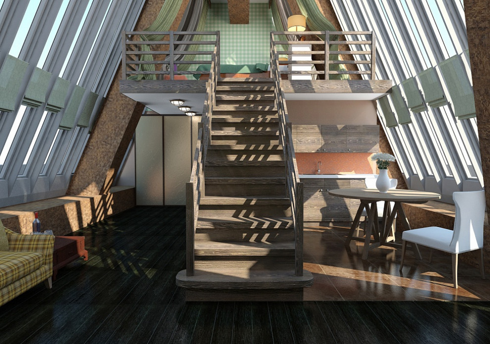 Проект апартаментов на мосту Багратион.