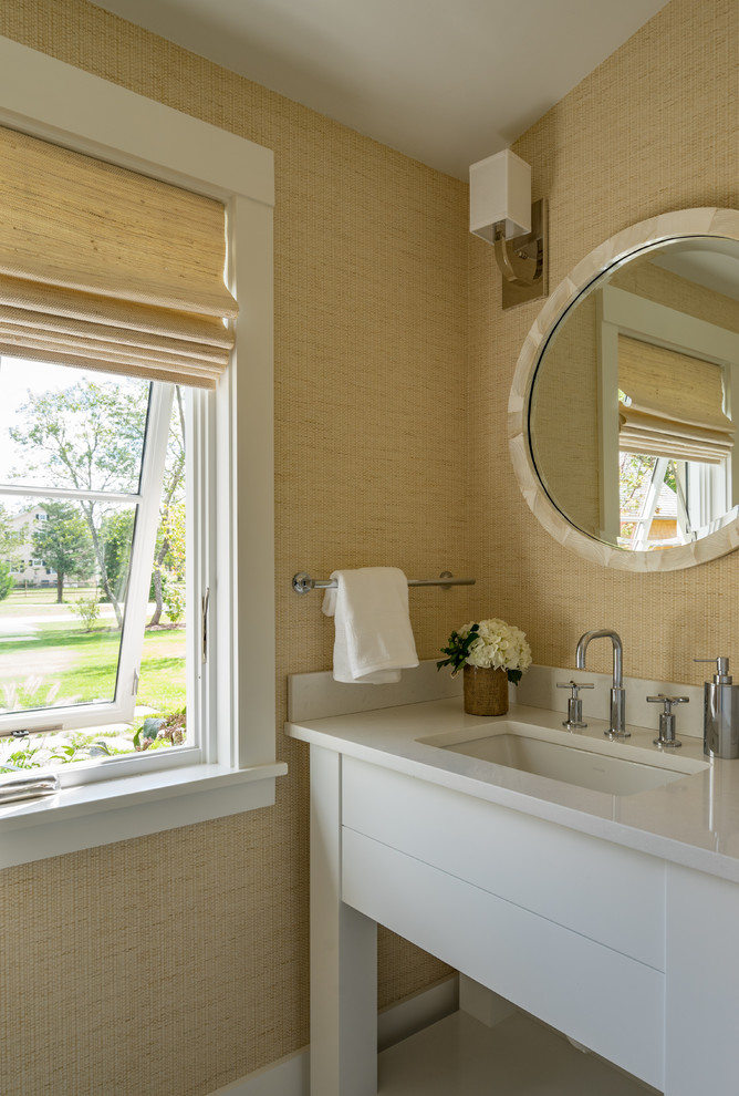 nora's meadow - Beach Style - Powder Room - Boston - by Martha's ...