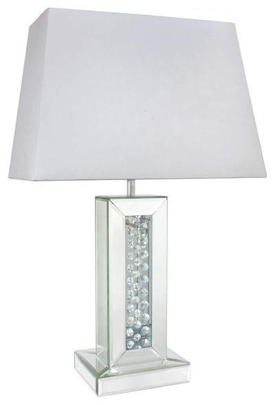 Mirrored Table Lamp Base