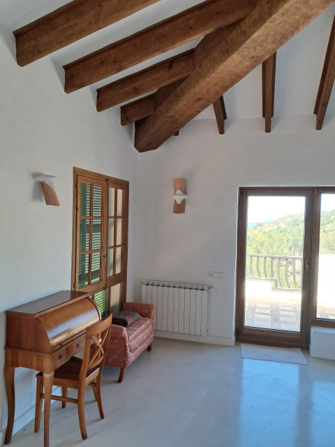 Casa tradicional Menorquina middelhavsstil-dagligstue