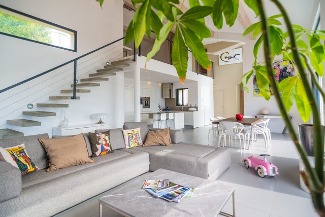 Villa TB contemporary-allrum