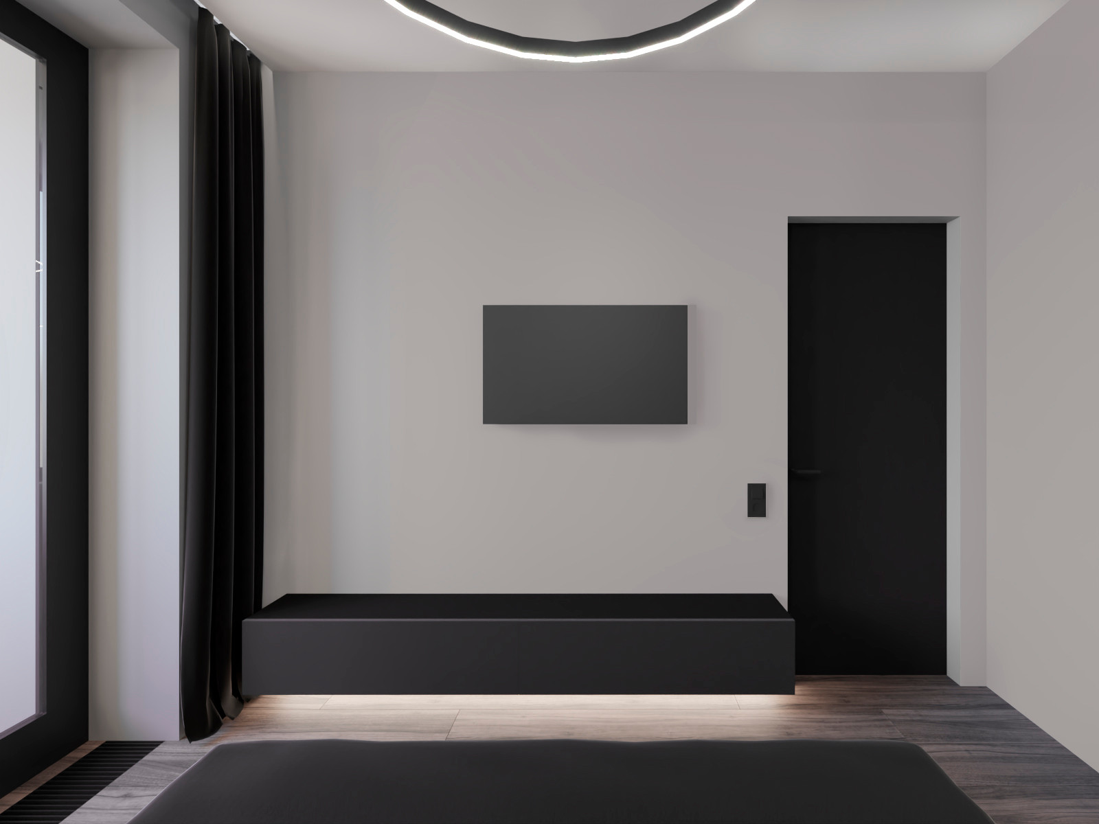 Дизайн-проект квартиры в ЖК Октябрьское поле 36 м2