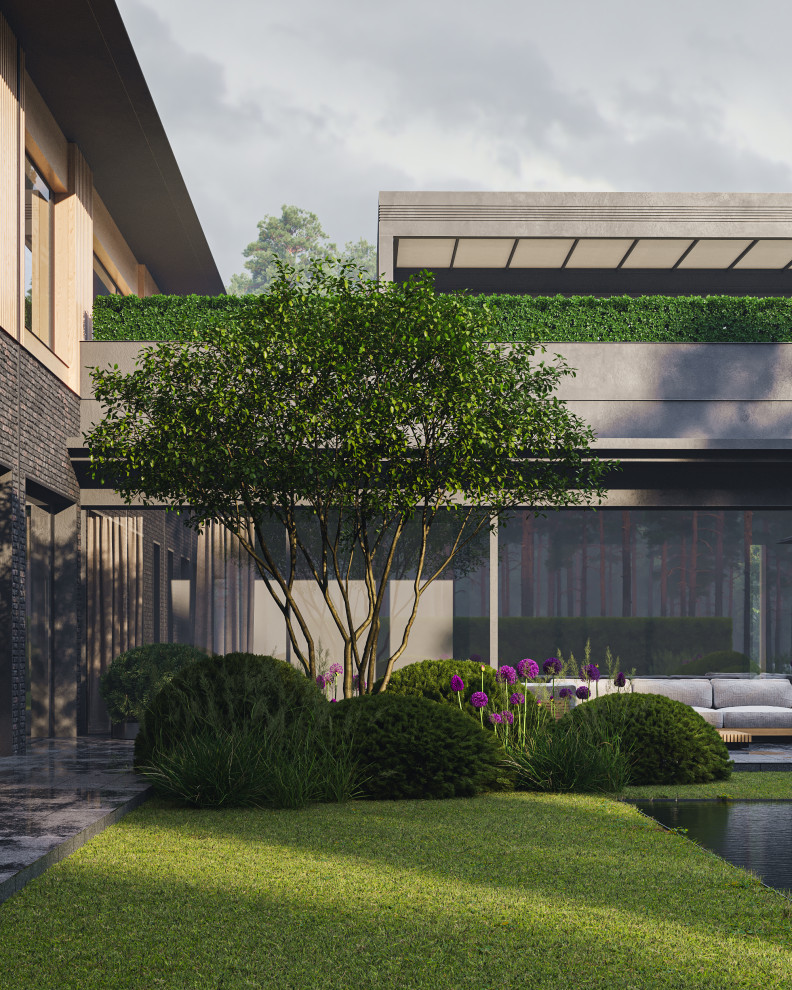 Частный сад в Московской области