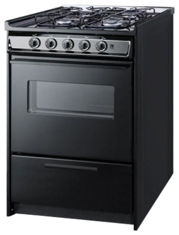 24 Wide Slide In Gas Range White With Sealed Burners 24 Wide Slide In Gas Range White With Sealed Burners Contemporary Ranges And Electric By Chimney