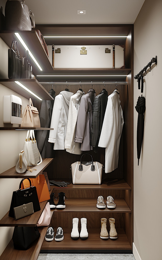 ЖК Big Time - 68 кв.м. (кухня-гостиная, коридор, гардеробные)