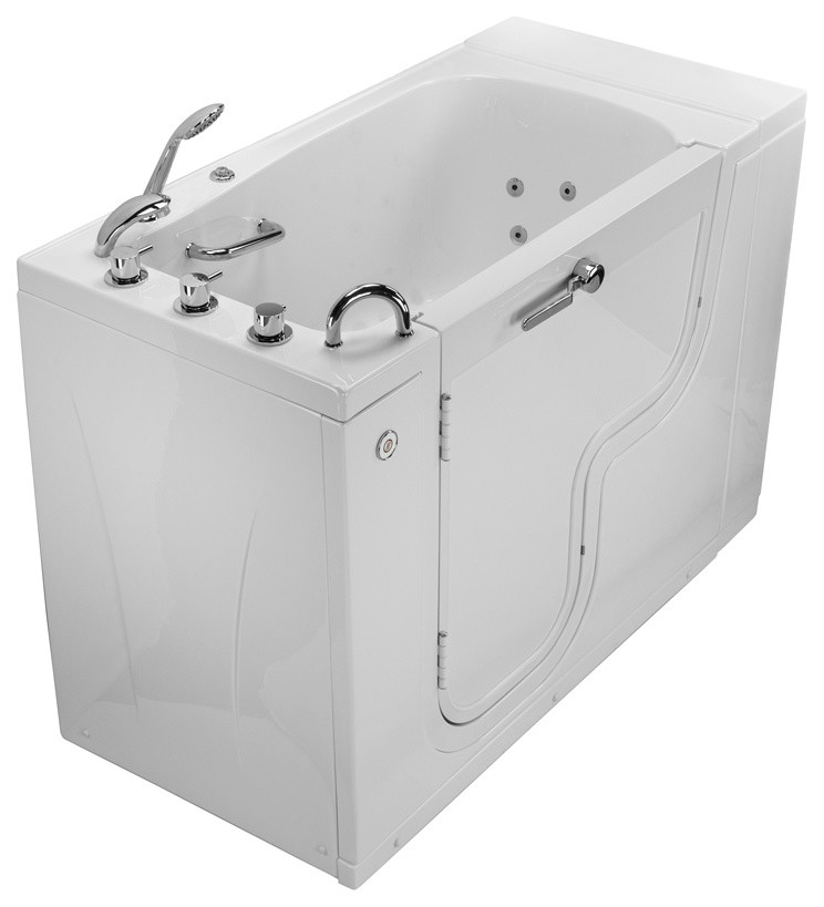 Transfer 32 Acrylic Hydro Massage WalkIn Bathtub Right Outward Swing