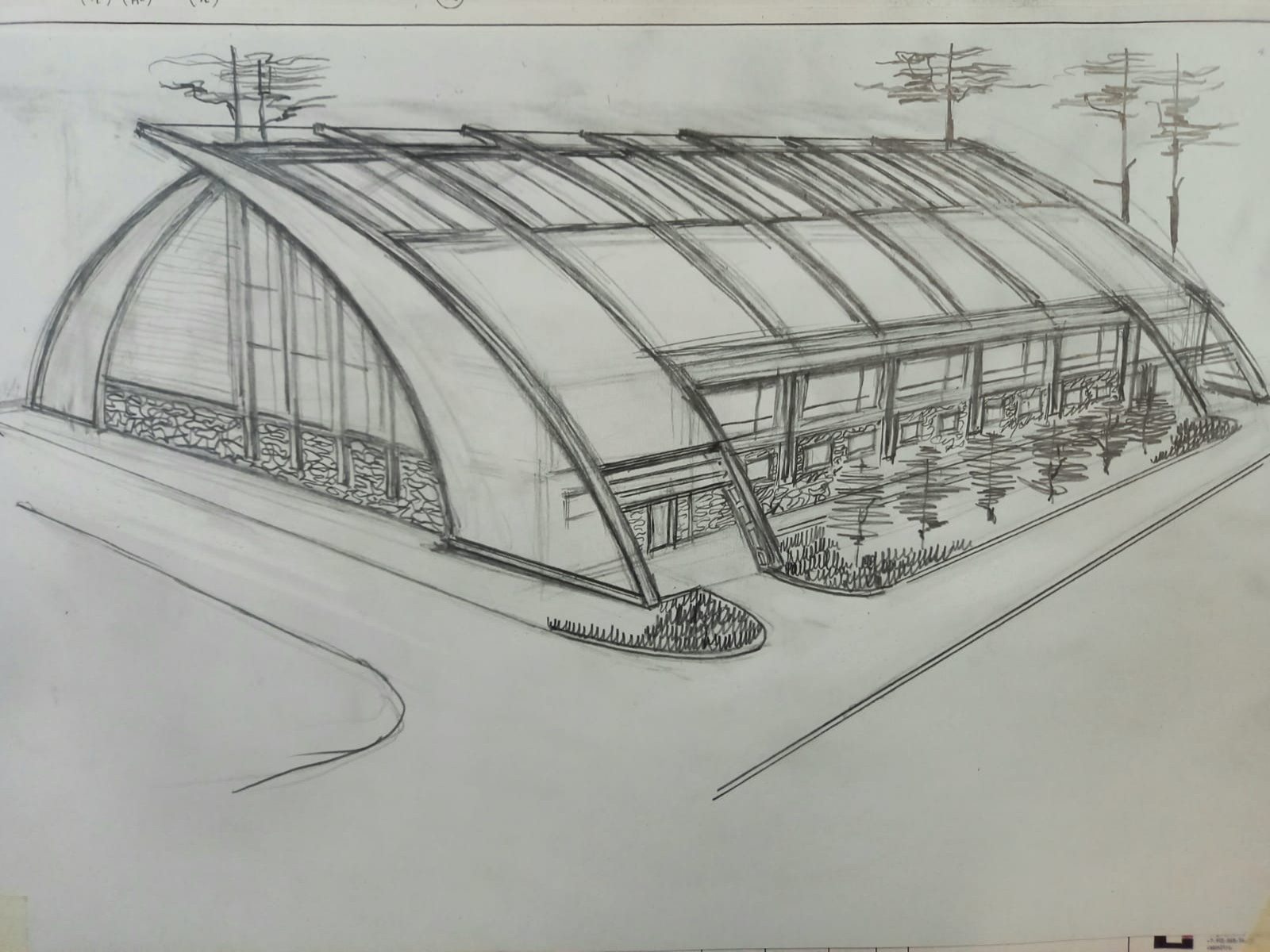 Эскиз ледового дворца