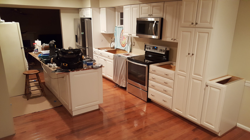 Kitchen Cabinet Install
