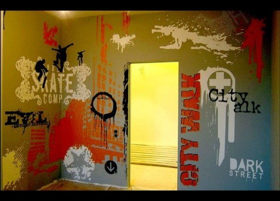 Роспись стен (разные проекты)