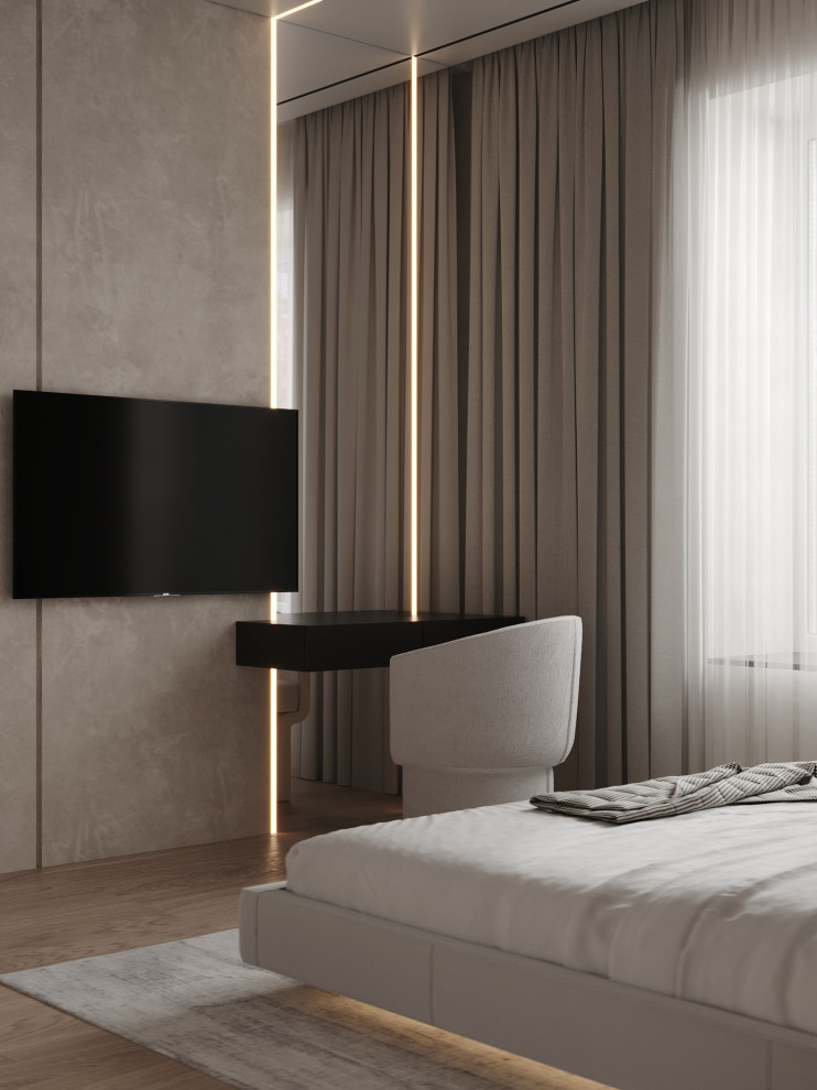 Частный дом в п. Южный с стиле минимализм