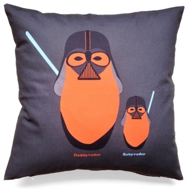 "Daddy Vader" Kids Pillow
