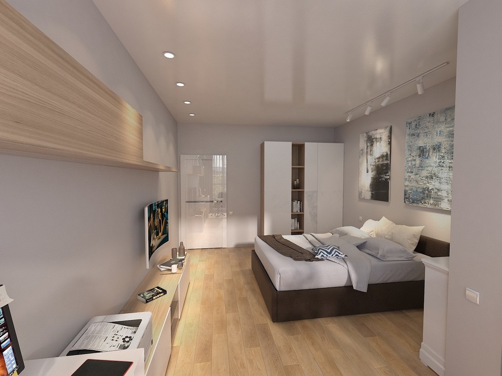 Белый и коричневый