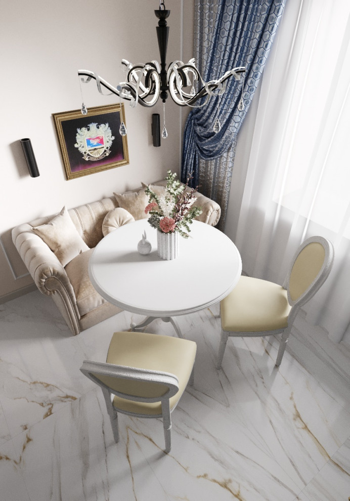 Однокомнатная квартира  34 м2