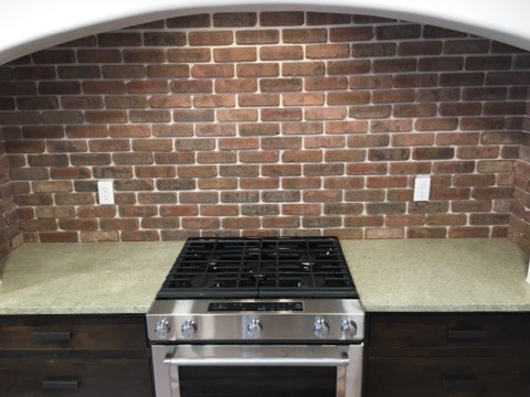 Mountain style kitchen photo in Birmingham