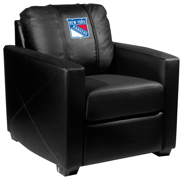 New York Rangers Nhl Silver Chair Contemporary Armchairs And New York Rangers Nhl Silver Chair
