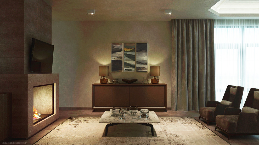 Комната отдыха загородного дома