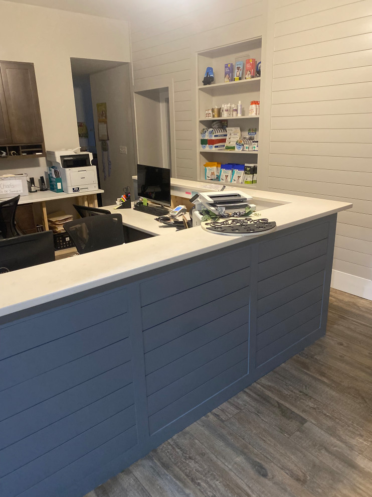 Shiplap Reception Desk