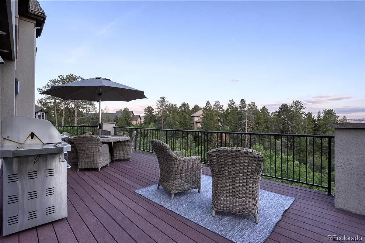 Traditional Two-Story Walk-out Castle Pines Custom Home