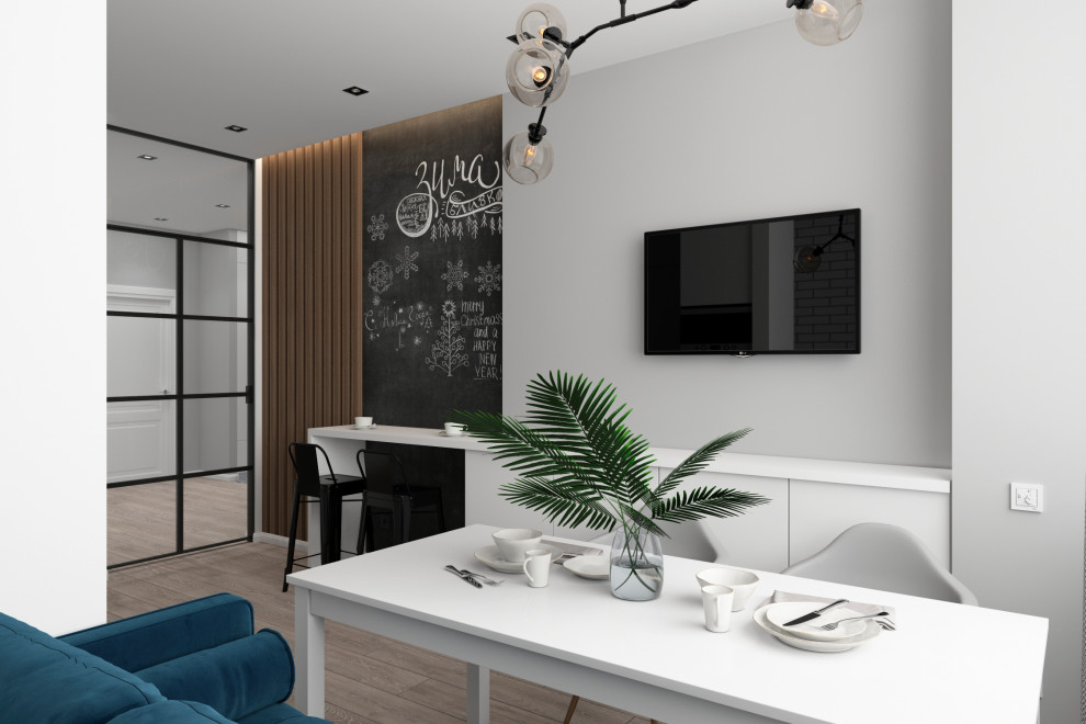 Дизайн 3-х комнатной квартиры в ЖК "Аврора-парк", г.Краснодар