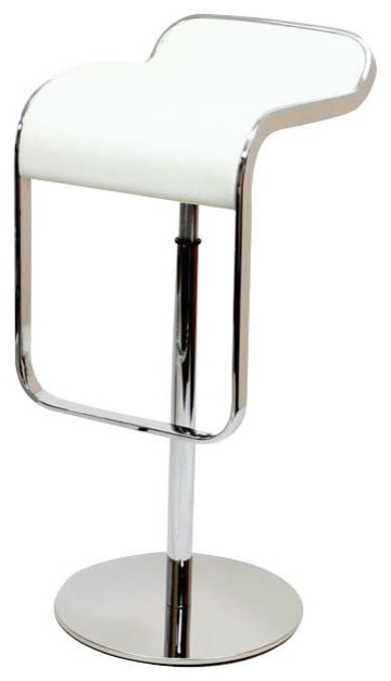 Premium Barstool In White Leather Chrome Steel Frame | premium barstool in white leather chrome steel frame Premium Barstool In White Leather Chrome Steel Frame | premium barstool in white leather chrome steel frame