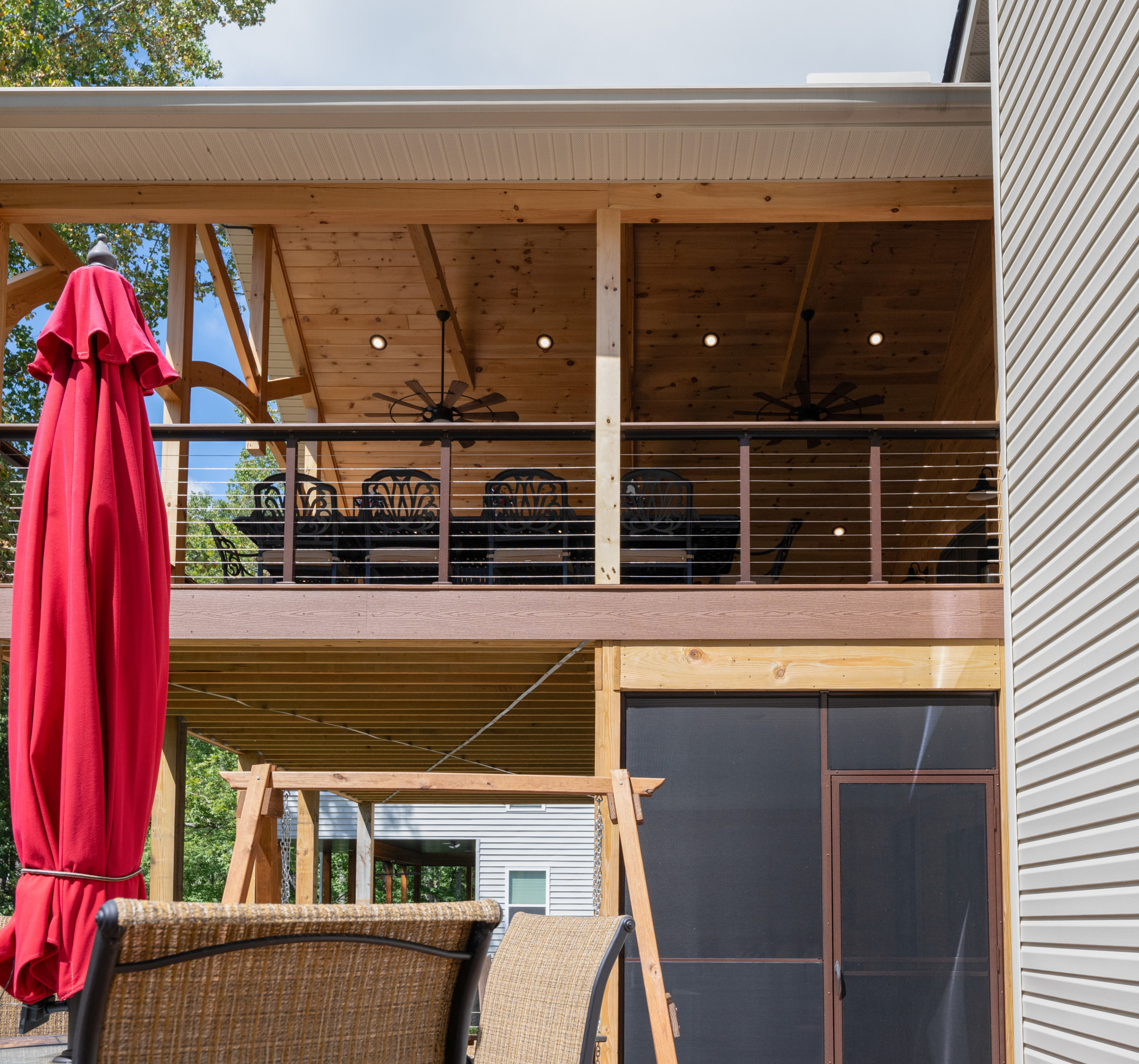 116 Motthaven Drive - Timber Frame Deck Addition