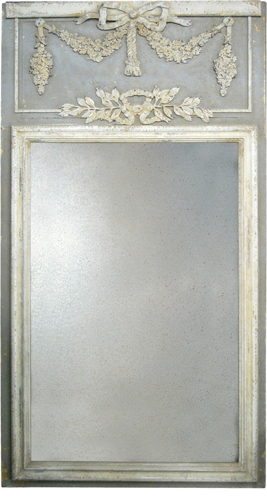 Зеркало настенное декорировано "под старину", размер 76 см х 150 см ARTEVALUCE