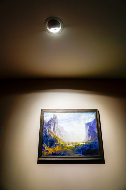 Led Aimable Ceiling Spot Light To Highlight Artwork Led Aimable Ceiling Spot Light To Highlight Artwork