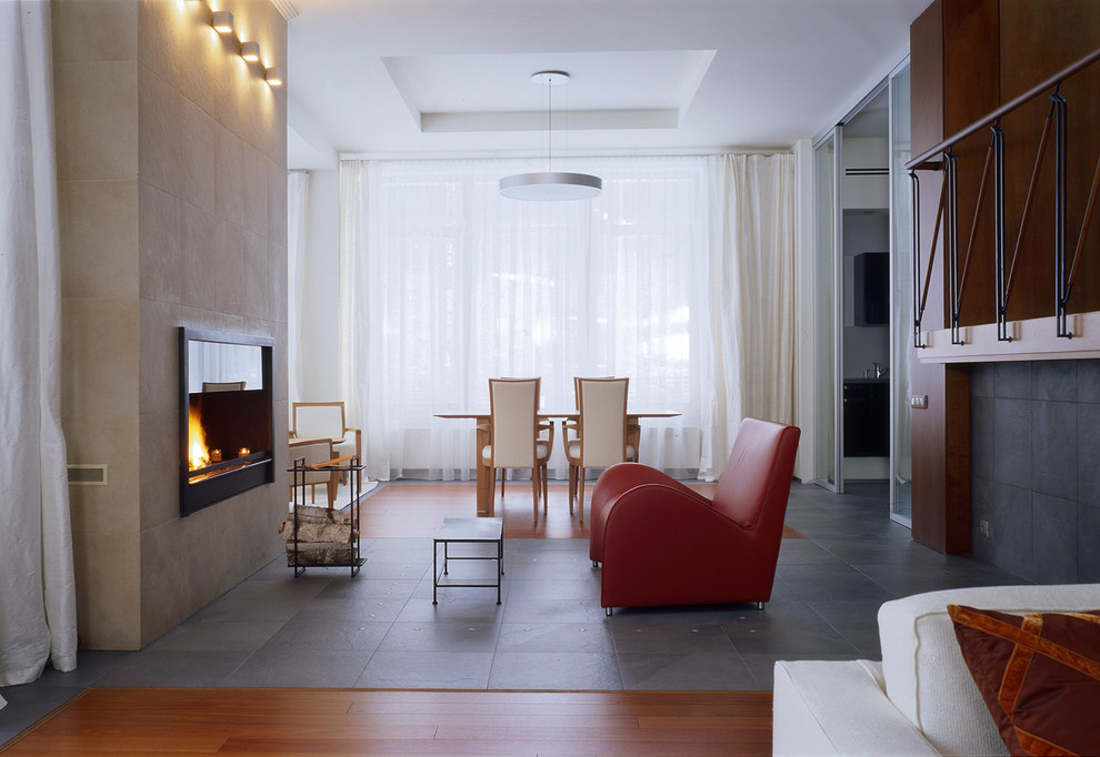 Гостиная на 1 этаже